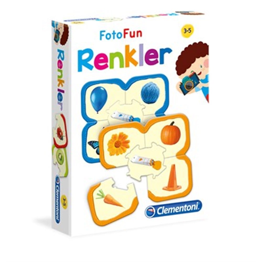 CLEMENTONİ OYNA VE ÖĞREN FOTO FUN RENKLER (3-5YAS)