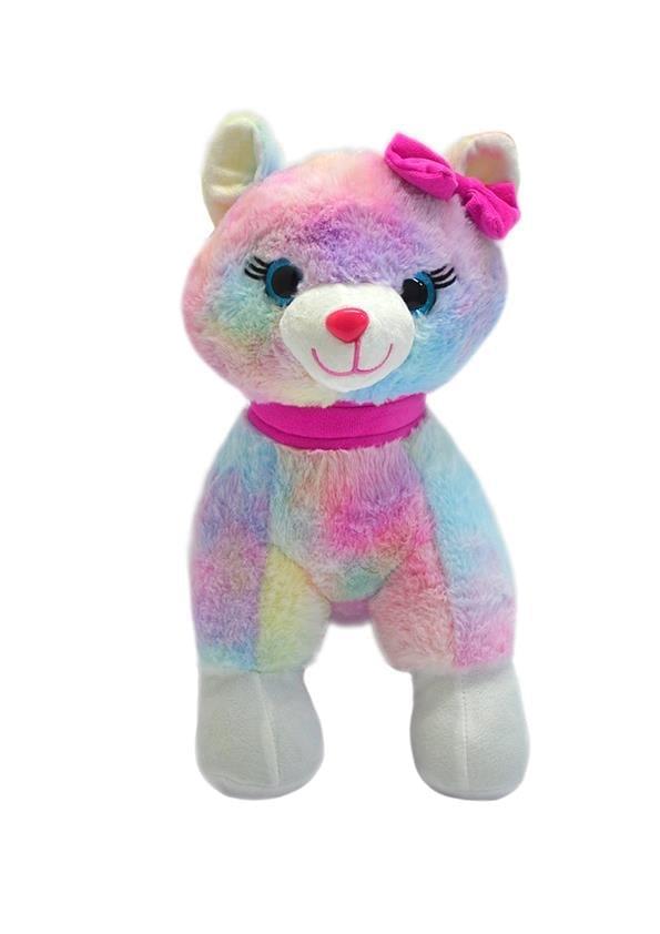 Halley 30 Cm Pembe Tokalı Kedi 62555 Halley Oyuncak	 PL62555