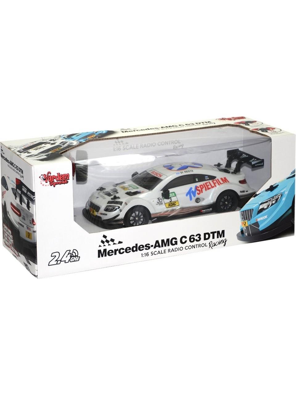 UZAKTAN KUMANDALI FULL FONKSIYON 1:16 MERCEDES-AMG C63 (2.4GHZ) BEYAZ Diğer VARJFY-6216M B