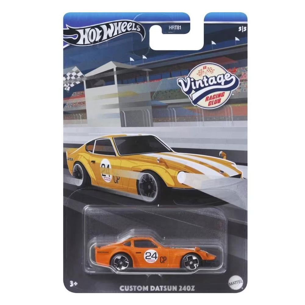 HOT WHEELS VINTAGE TEMALI ARABALAR CUSTOM DATSUN 240Z HRT81-HRV10 Diğer HRV10