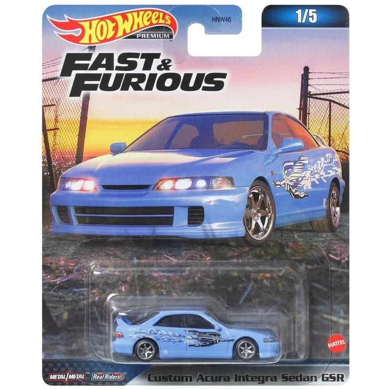 Hot Wheels Fast & Furious Custom Acura integra Sedan GSR JDJ13 Hot Wheels JDJ13