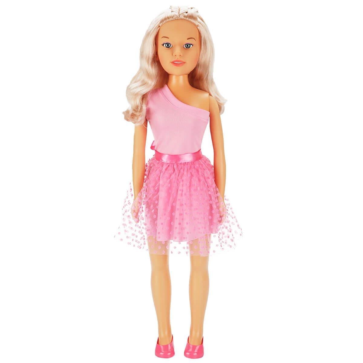 Clara Party Walkin Doll 80 cm Pembe Sunman S00003532 P