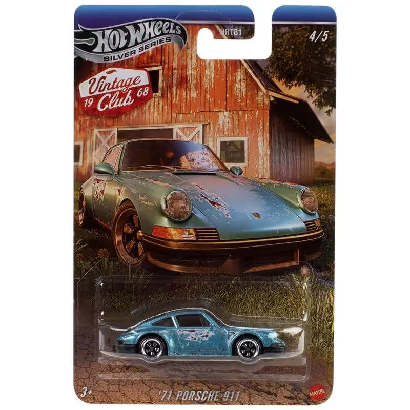 HOT WHEELS VINTAGE PREMIUM ARABALAR 71 PORSCHE 911 HRT81-JKY34 Diğer JKY34