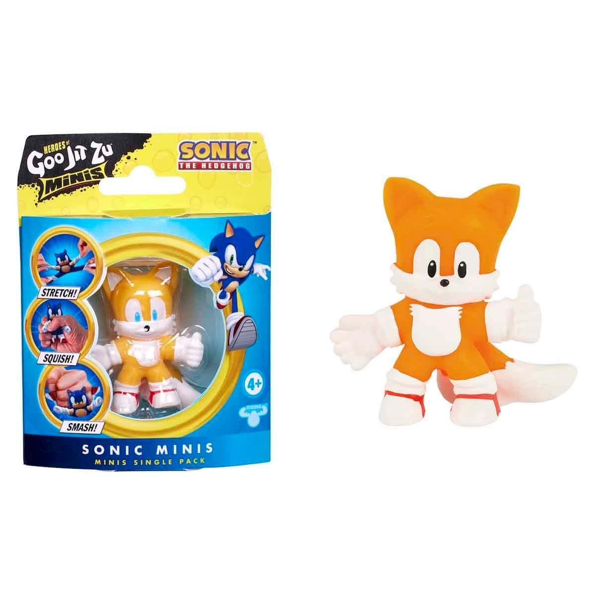 Goojitzu Sonic Mini Figür Tekli Paket S3 GJN07000 - Tails, Goojitzu GJN07000 T