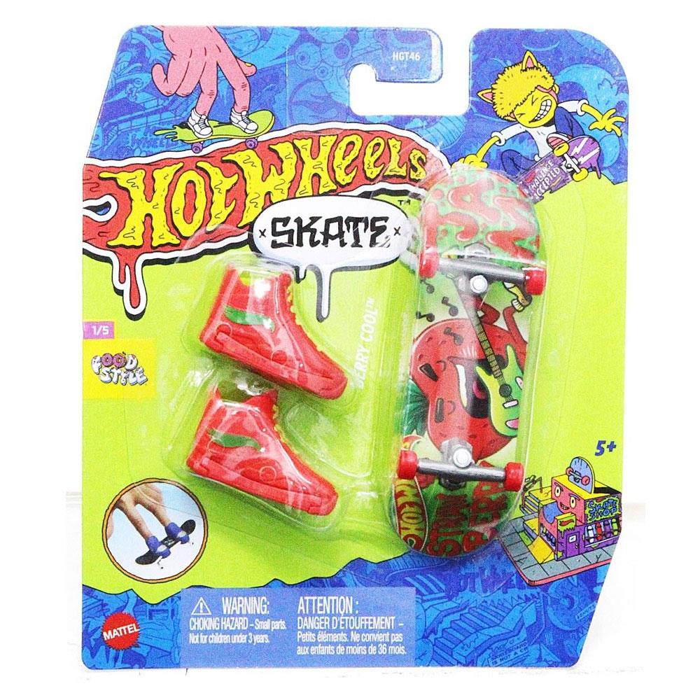 Hot Wheels Skate Parmak Kaykay ve Ayakkabı HGT46-HVJ80 Hot Wheels HVJ80