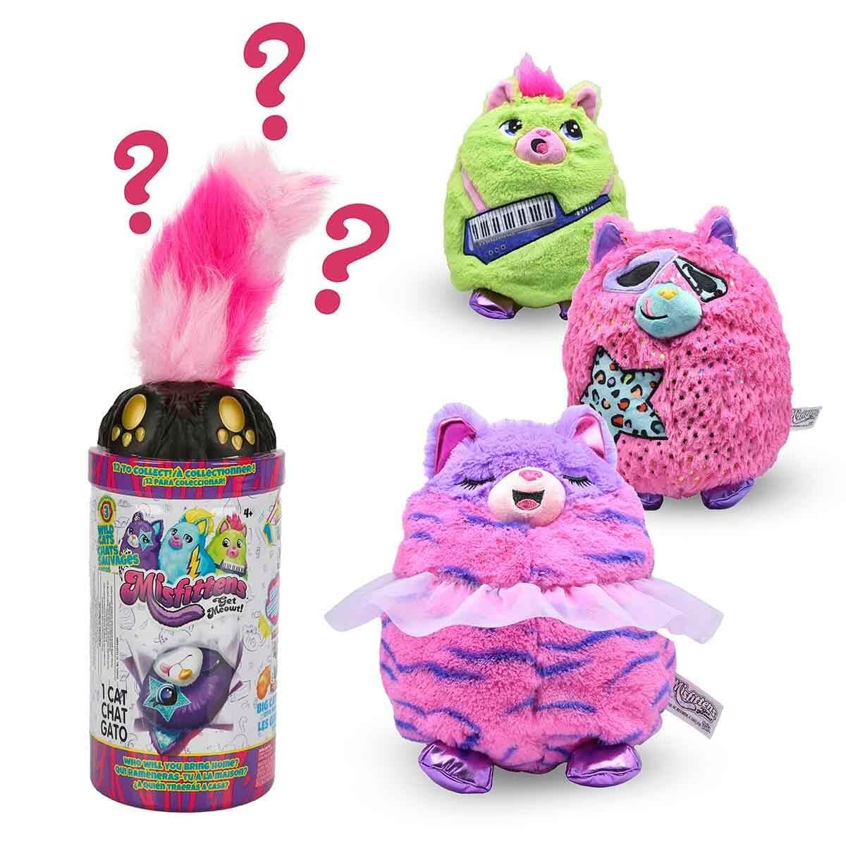 Misfittens Sürpriz Peluş S3 Siyah Kapak S00004679 Basic Fun S00004679 SI