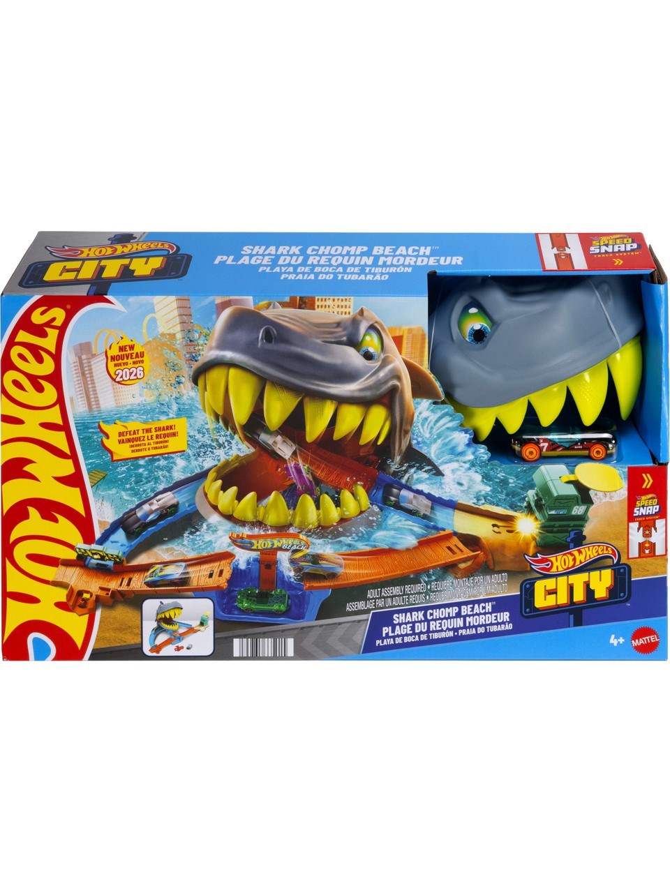 HOT WHEELS CITY KOPEKBALIGI SAHIL SAVASI JHL96 Diğer JHL96