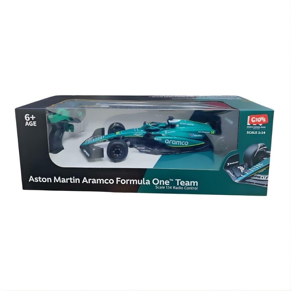 FORMULA 1 1:14 ASTON MARTIN ARAMCO U/K USB SARJLI VE ISIKLI ARABA 2.4G Diğer CTOY 39114