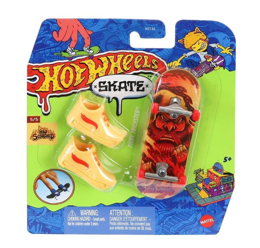 Hot Wheels Skate Parmak Kaykay ve Ayakkabı HGT46-HVJ89 Hot Wheels HVJ89