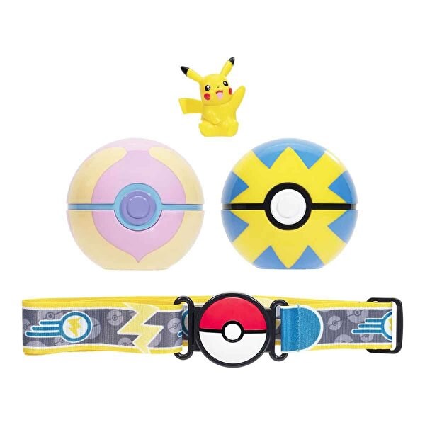 Pokémon Clip 'n' Go Poké Ball Kemer Seti Pikachu 95283 C-PKW4165 Pokemon PKW4165