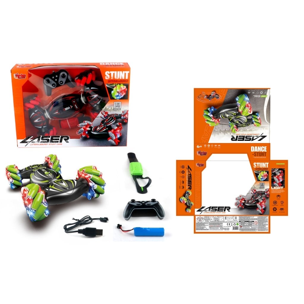 VARDEM UZAKTAN KUMANDALI BILEKTEN KONTROLLU 2.4G ISIKLI VE MUZIKLI ARABA Vardem RQ3034 1