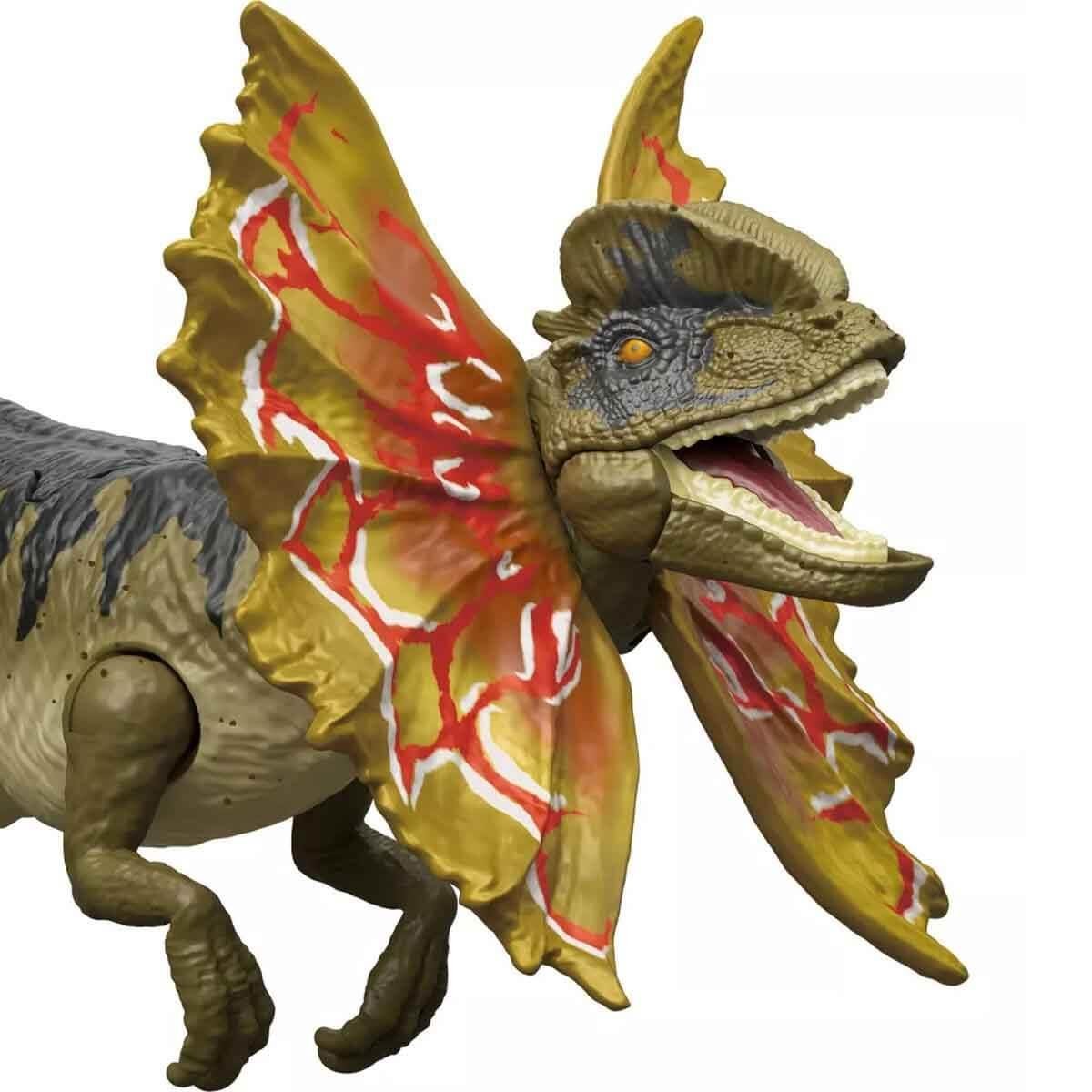 JURASSIC WORLD HAREKETLI DINOZOR FIGURLERI DILOPHOSAURUS HLN63-HTK65 Diğer HTK65