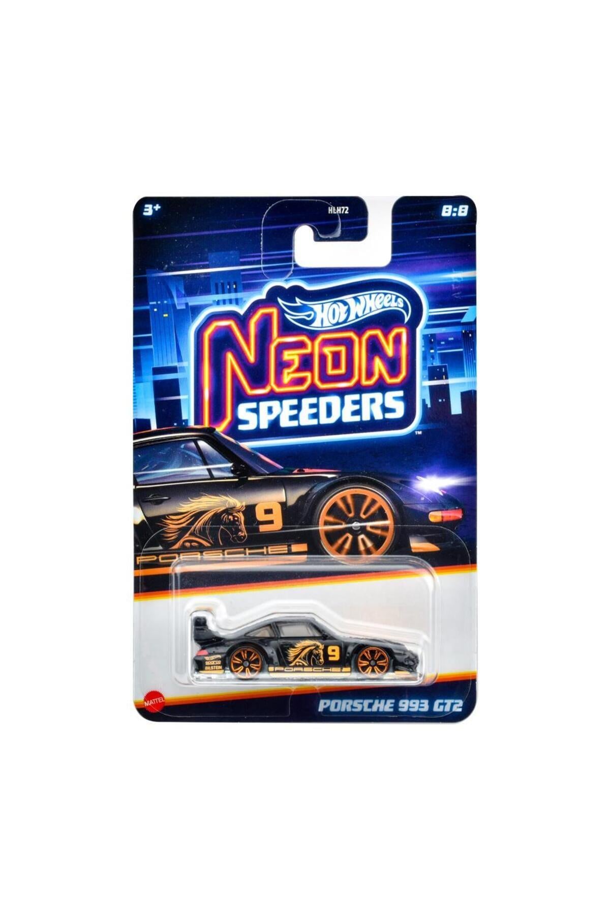 HOT WHEELS NEON SPEEDER ARABALAR PORSCHE 993 GT2 HLH72-JBY99 Diğer JBY99