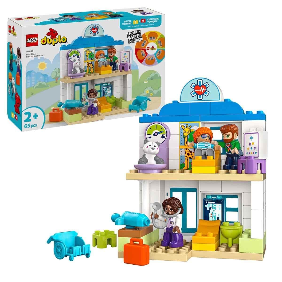 LEGO DUPLO KASABASI ILK DOKTOR ZIYARETI 10449 Diğer LED10449