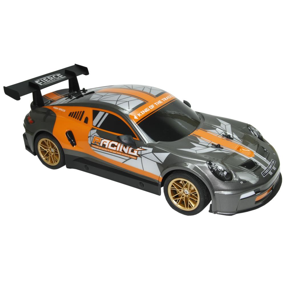 Vardem Uzaktan Kumandalı Full Fonksiyon Şarjlı Işıklı 2.4G 1:10 Pvc Hızlı Araba Turuncu Vardem VAR YD898 MT1825 TURUNCU