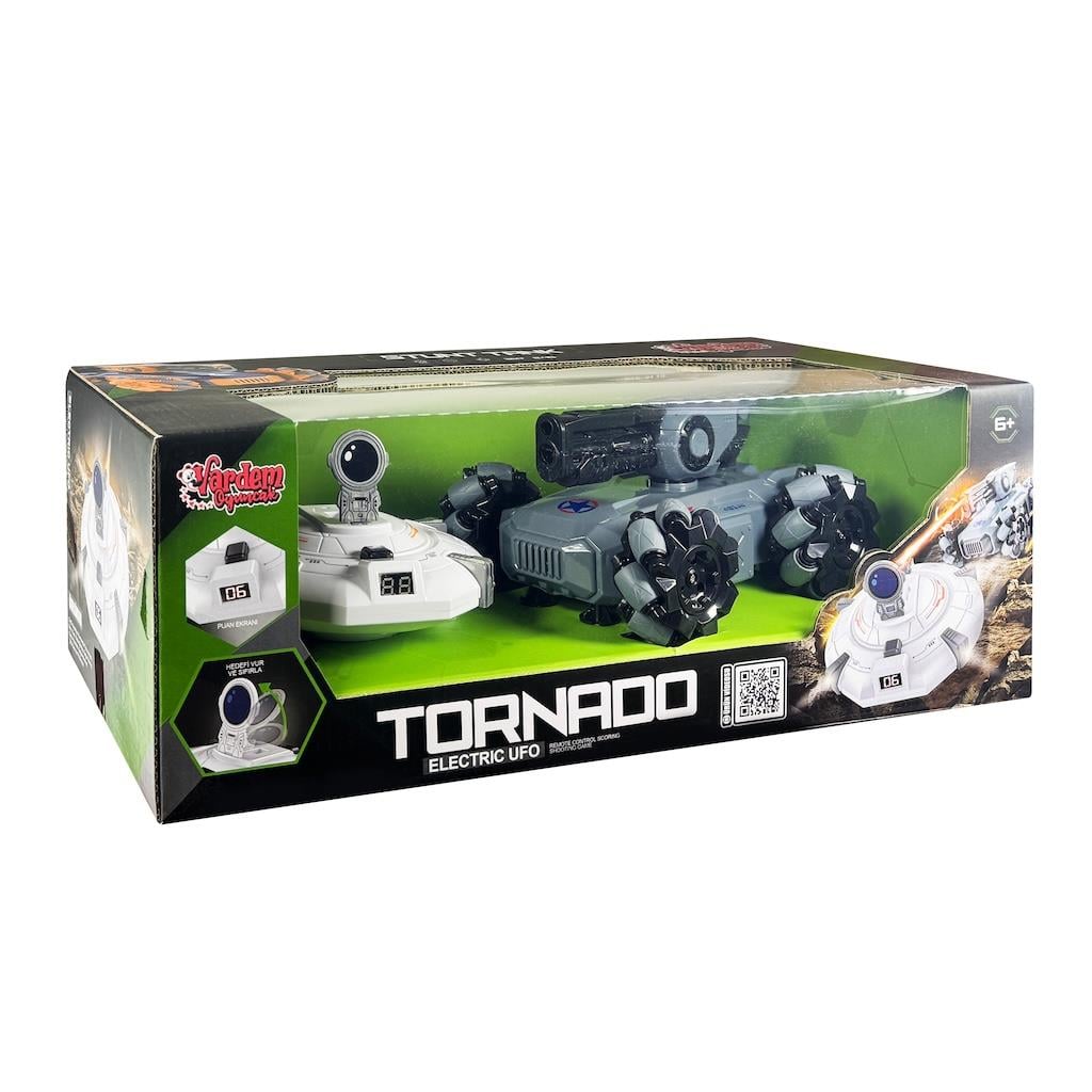 UZAKTAN KUMANDALI 2.4 GHZ UFO AVCISI AKROBATIK TANK ARABA GRI Diğer SYR 666 804 G