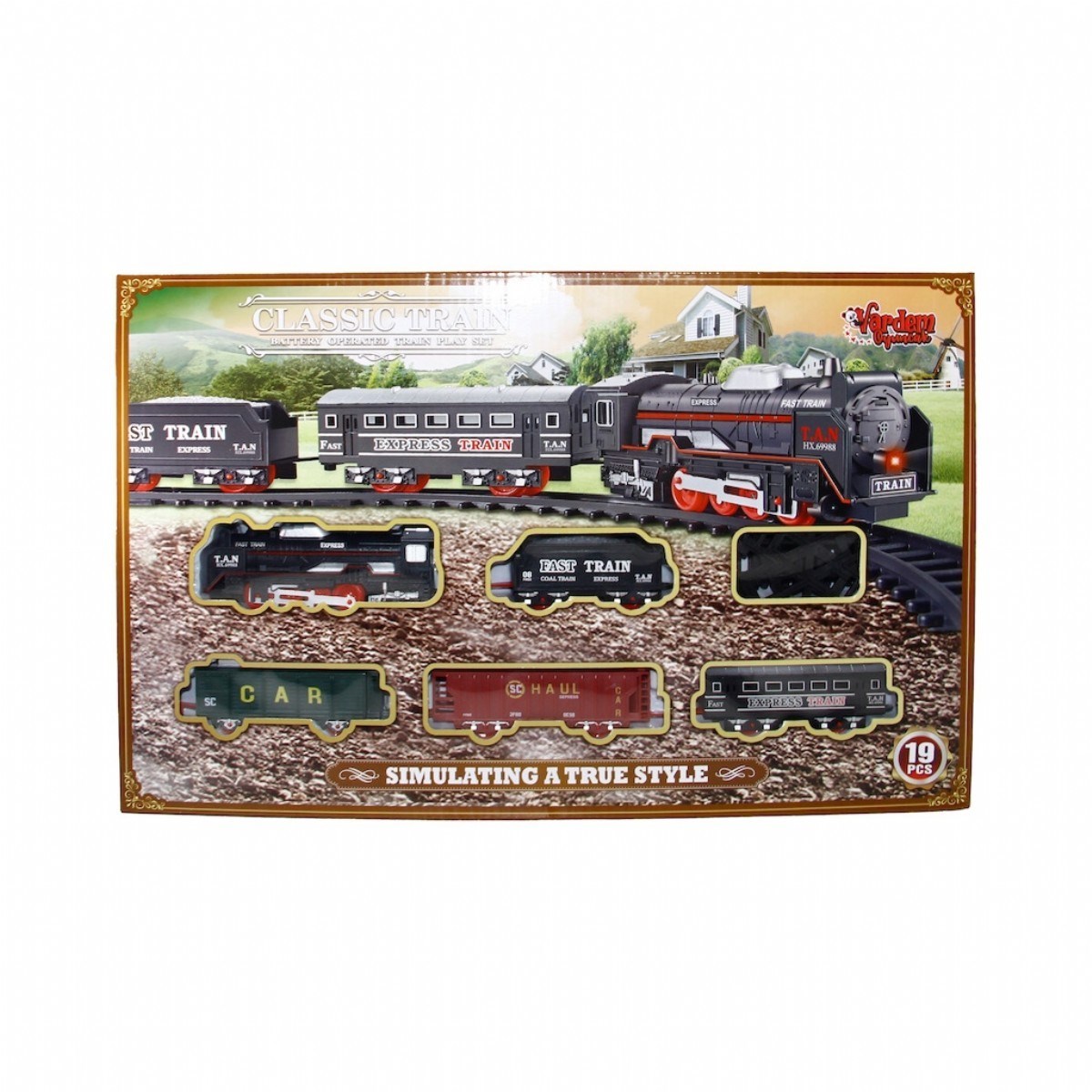 Vardem Kutulu 19 Parça Classic Tren Set Vardem JHX3308