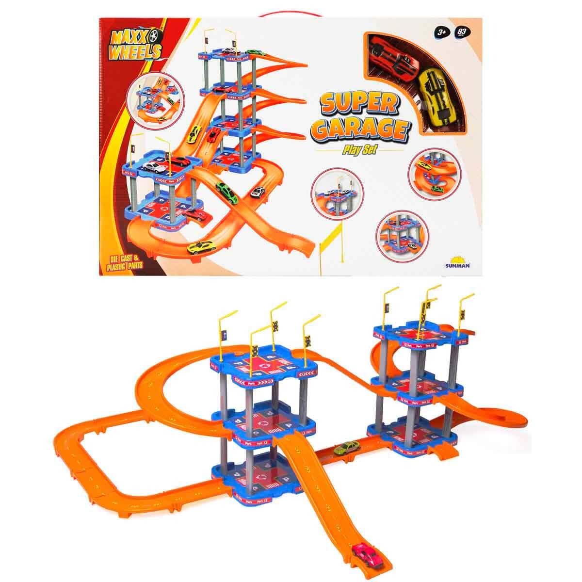 MAXX WHEELS SUPER GARAJ 2 ARACLI OYUN SETI Diğer S00004625