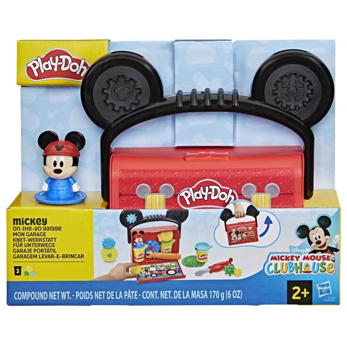 Play-Doh Disney Junior Mickey Mouse & On Go Garage Playset G2326-G3109