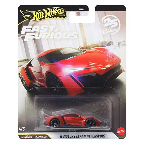 Hot Wheels Premium F&F W Motors Lykan Hypersport HNW46-JHW70 Hot Wheels JHW70
