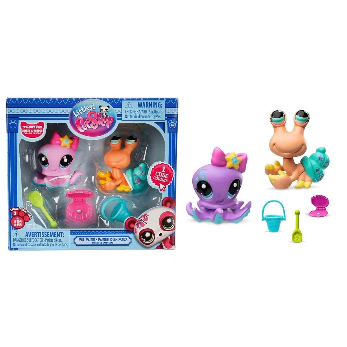 LITTLEST PET SHOP MINISLER 2LI FIGUR SETI S3 TREASURE HUNT Diğer S01006230 627