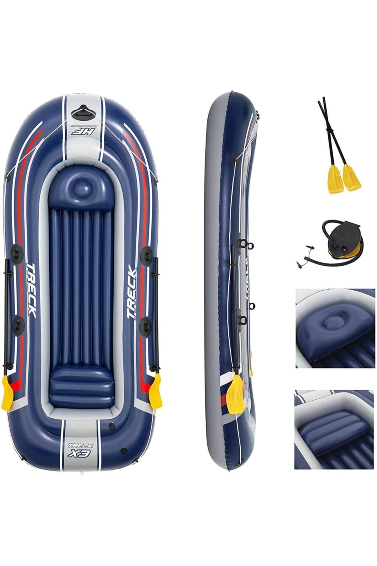 BESTWAY BOT TRECK X3 RAFT SET 318X152CM 61110 Diğer BW61110