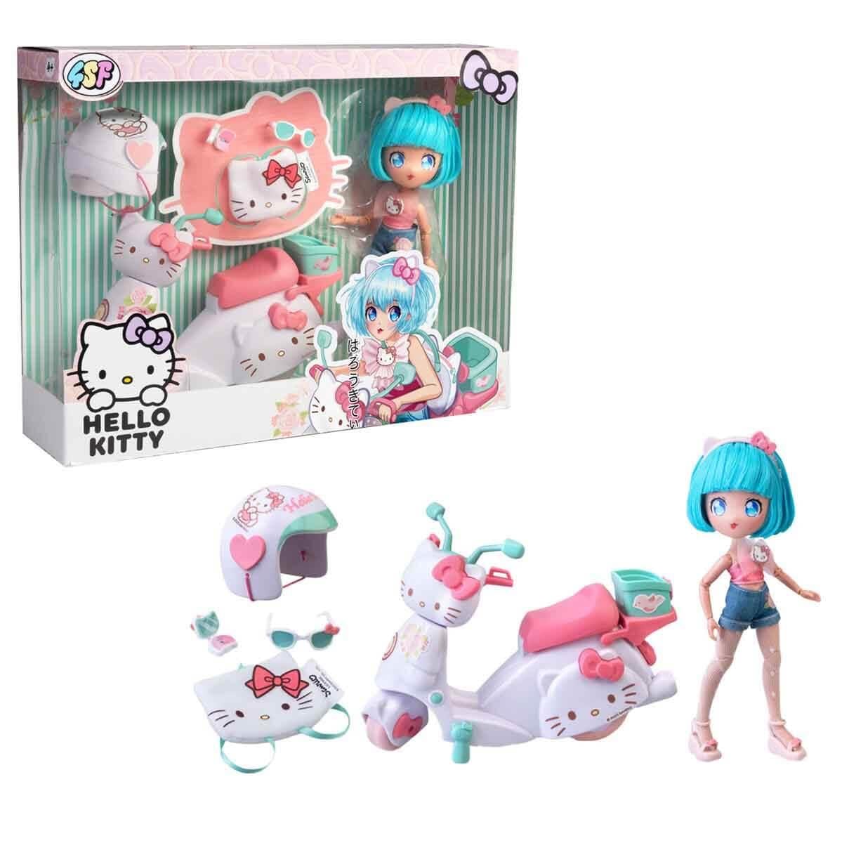 HELLO KITTY MANGA BEBEK PRETTY PINK FIUGR SETI HKTF3000 Diğer HKTF3000