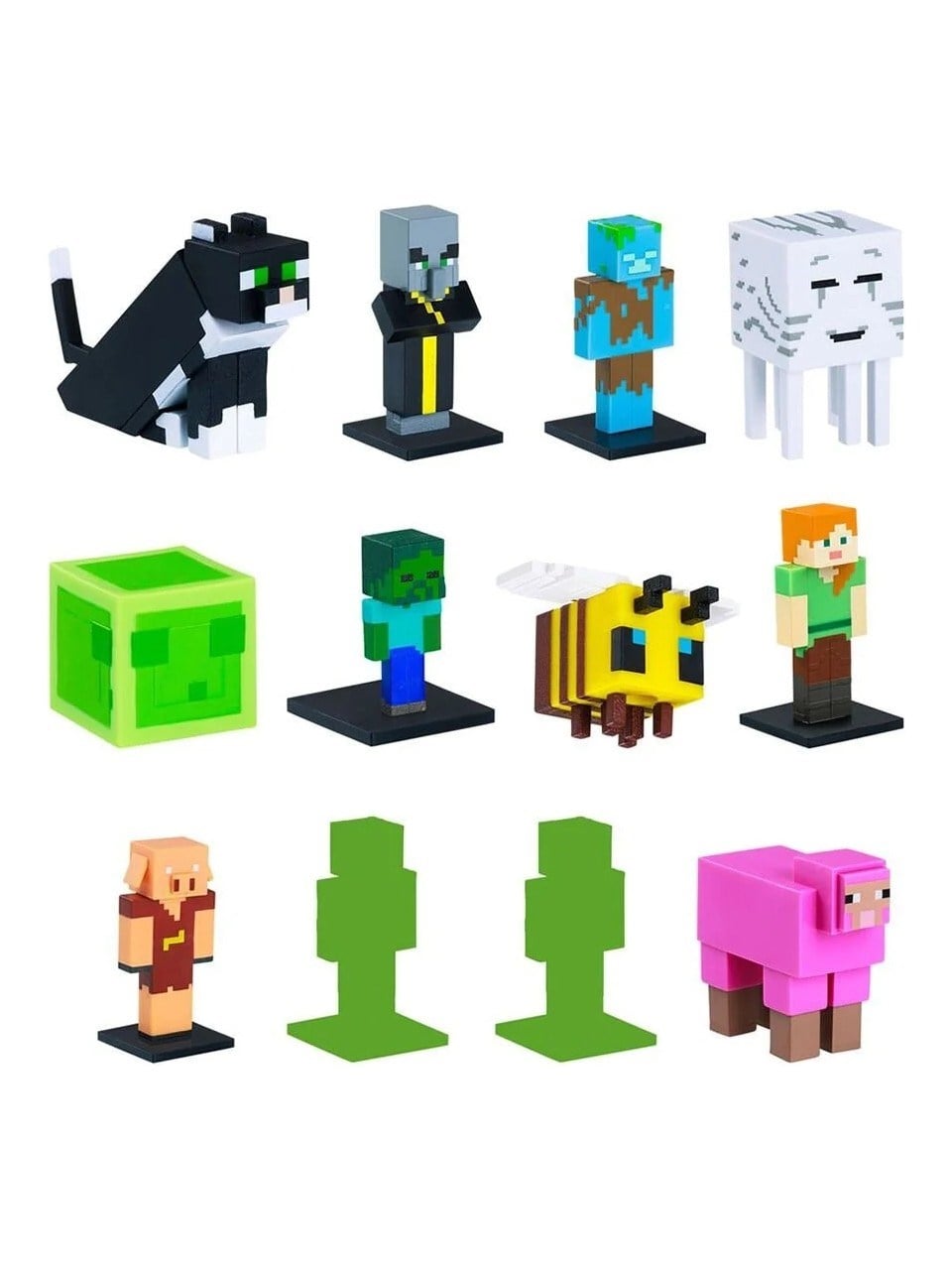 MINECRAFT 3D TOPPEEZ 12LI DELUKS FIGUR SETI MC2280 Diğer MC2280