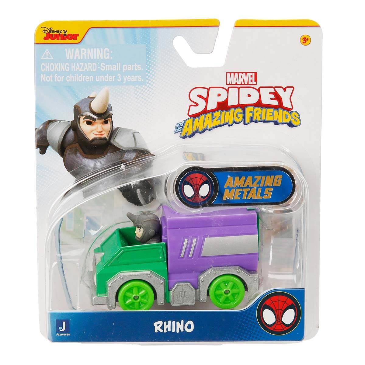 SPIDEY DIE CAST ARABA PDY16000 - RHINO Diğer PYD16000 R