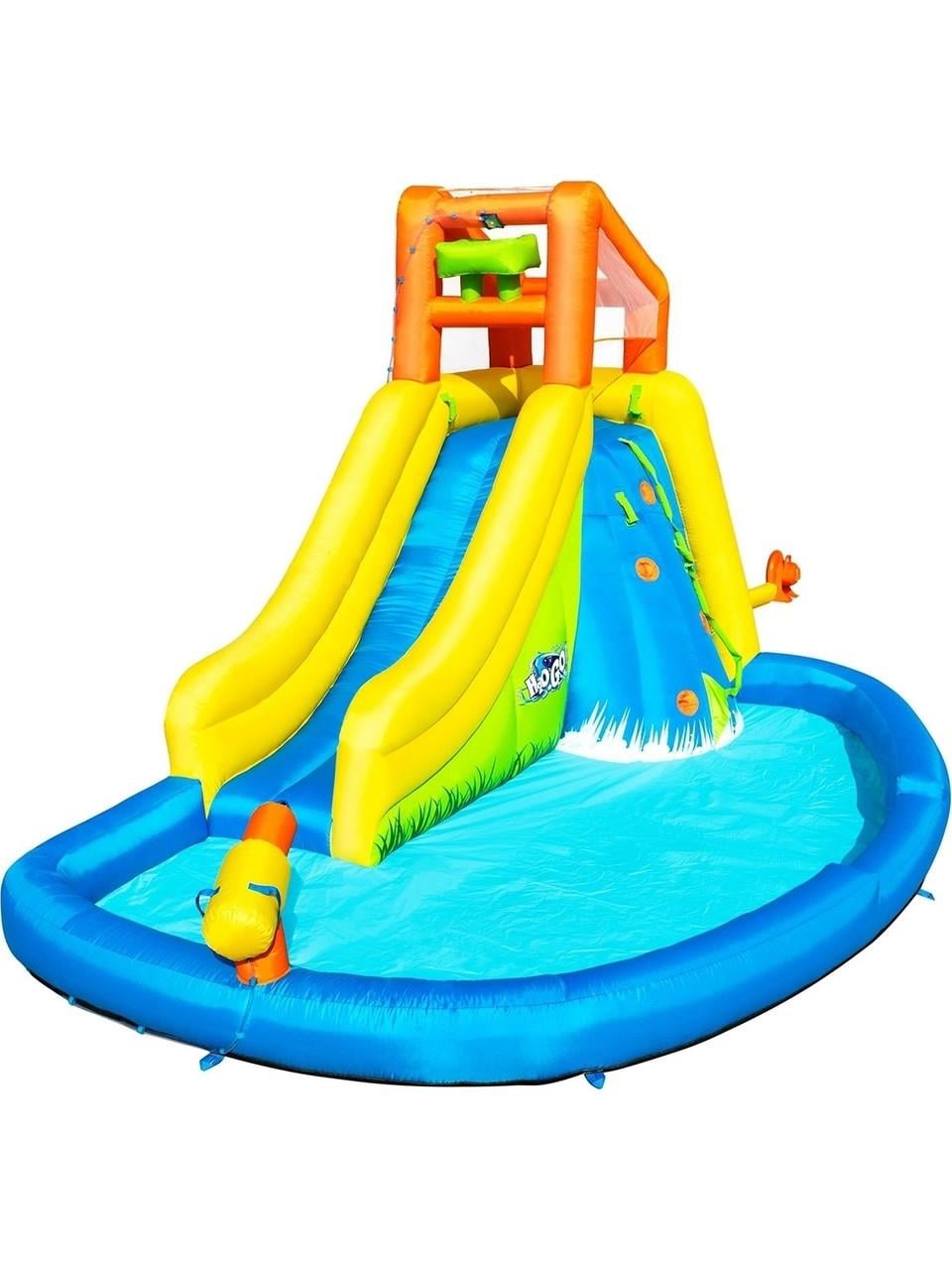 Bestway 53345 Aqua Park Su Parkı Şişme Oyun Parkuru Kaydıraklı 435 x 286 x 267CM Bestway 53345