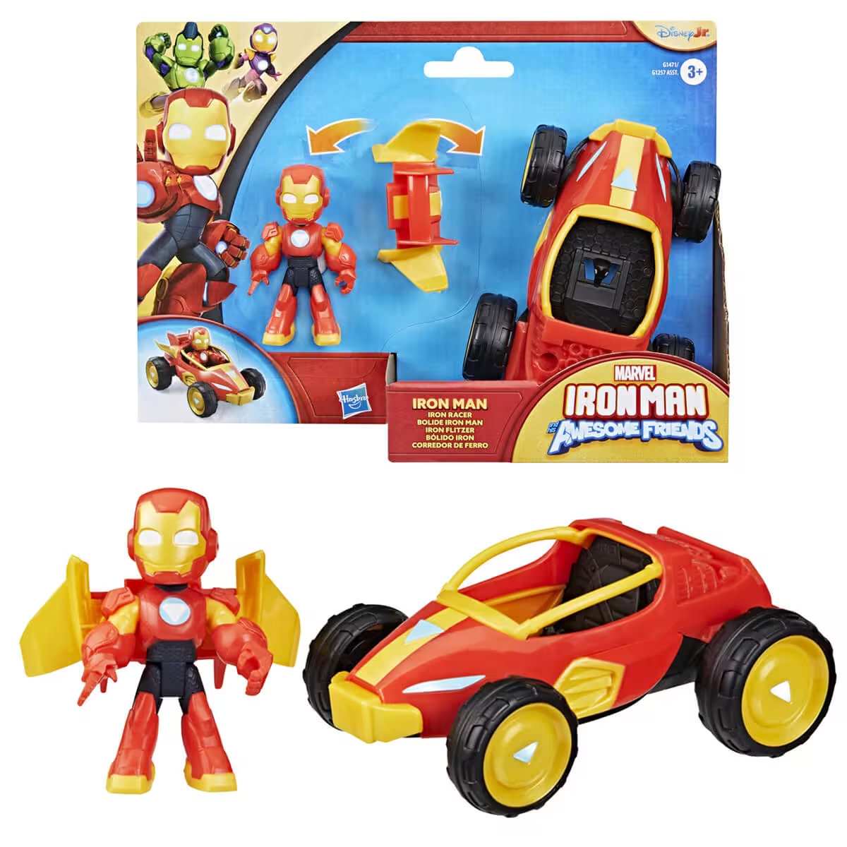 Iron Man ve Arkadaşları Figür ve Araç Iron Man G1257-G1471 Hasbro G1471