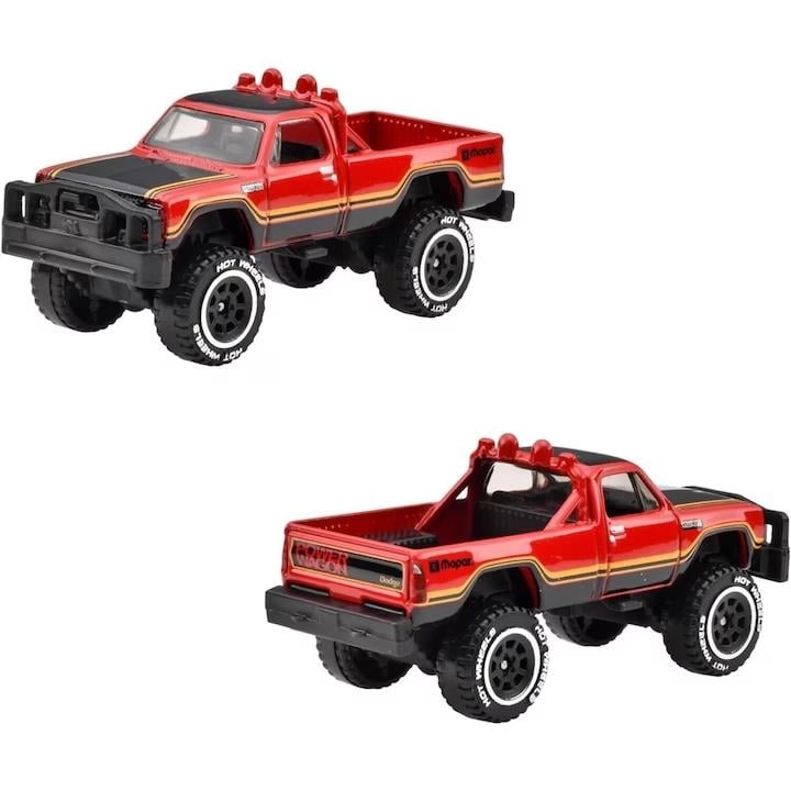 Hot Wheels Temalı Arabalar Özel Seri 1980 Dodge Macho Power Wagon GDG44-HRR95 Hot Wheels HRR95