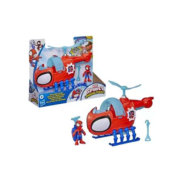 MARVEL SPIDEY AND HIS AMAZING FRIENDS HELIKOPTER OYUN SETI G1969 Diğer G1969