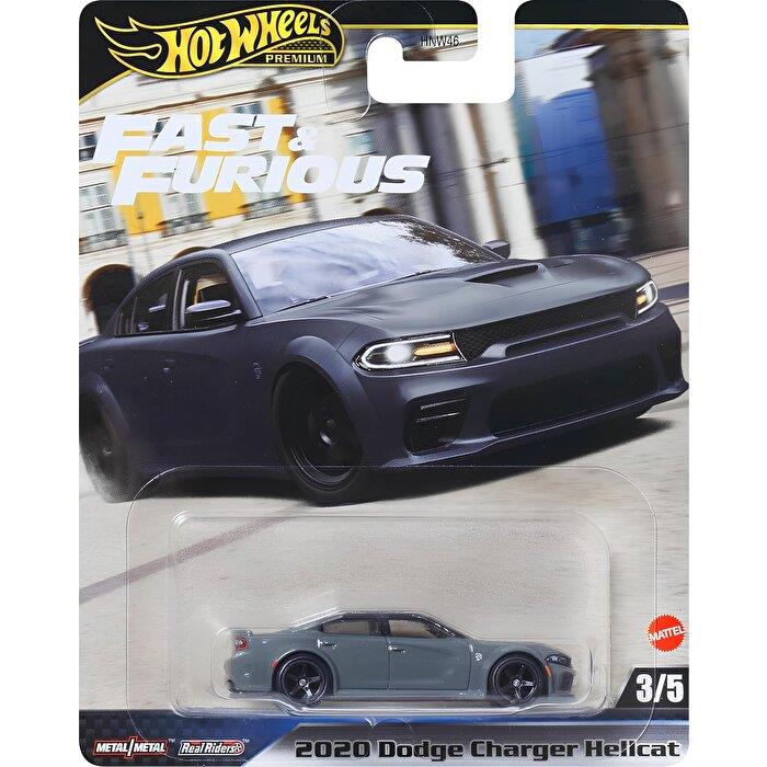 HOT WHEELS FAST & FURIOUS PREMIUM ARABALAR 2020 DODGE CHARGER HELLCAT HNW44-JBL96 Diğer JBL96