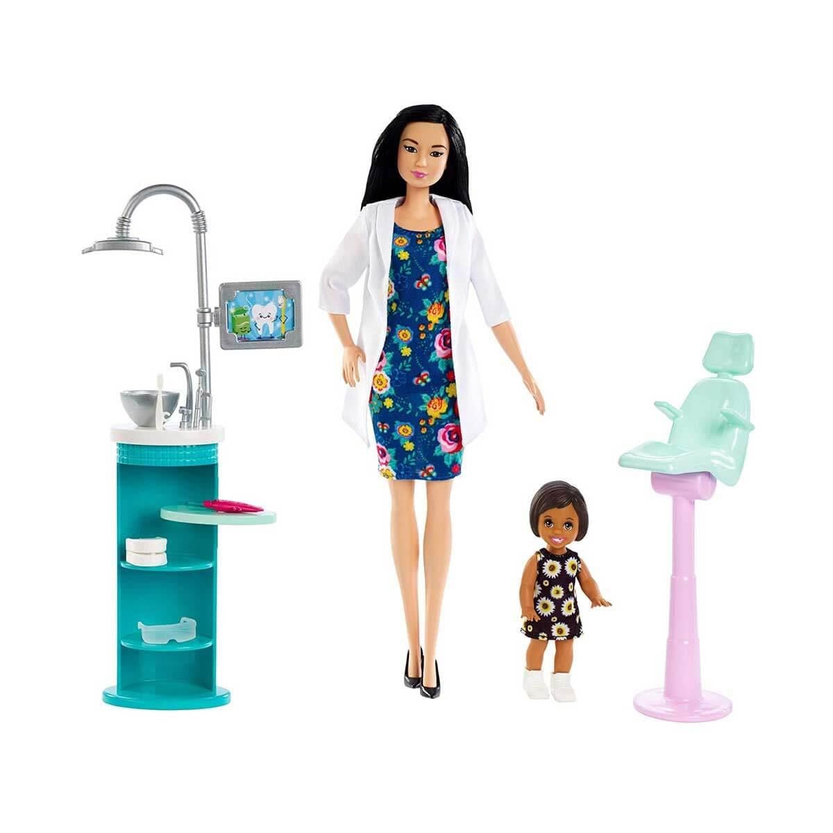 BARBIE BEN BUYUYUNCE OYUN SETI DIS HEKIMI ESMER DHB63-HKT70 Diğer HKT70