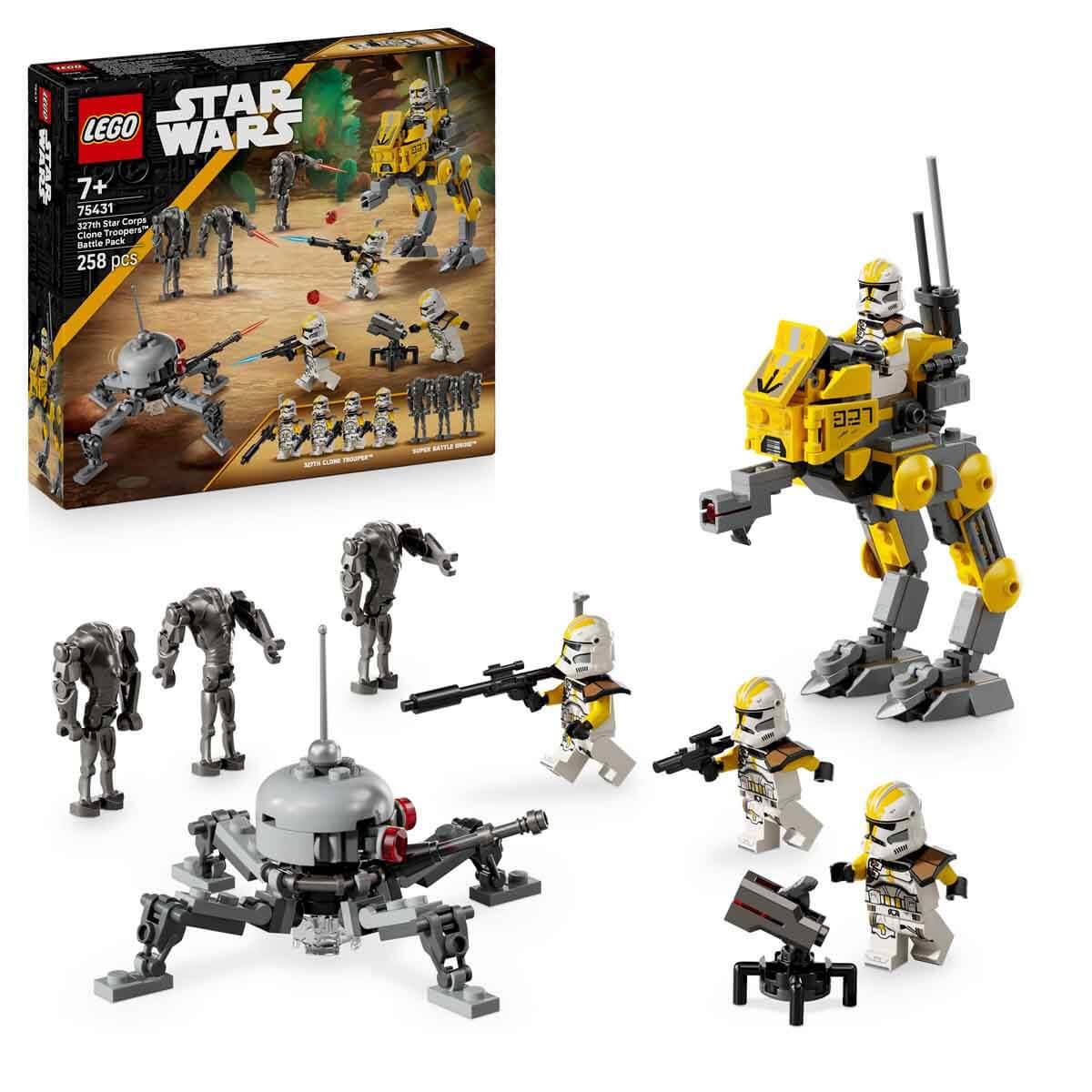 LEGO STAR WARS 327. STAR CORPS KLON TROOPER SAVAS PAKETI 75431 Diğer LSW75431