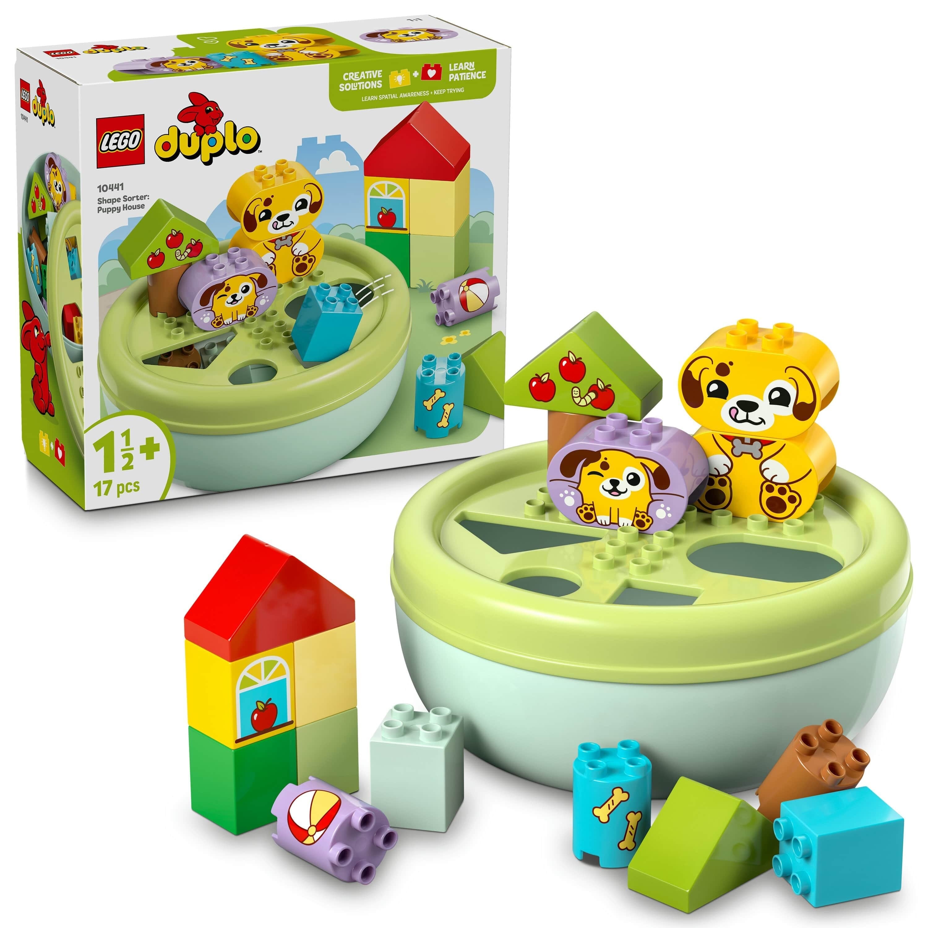LEGO DUPLO İlk Şekil Ayırıcı Köpek Evi 10441 Lego LED10441