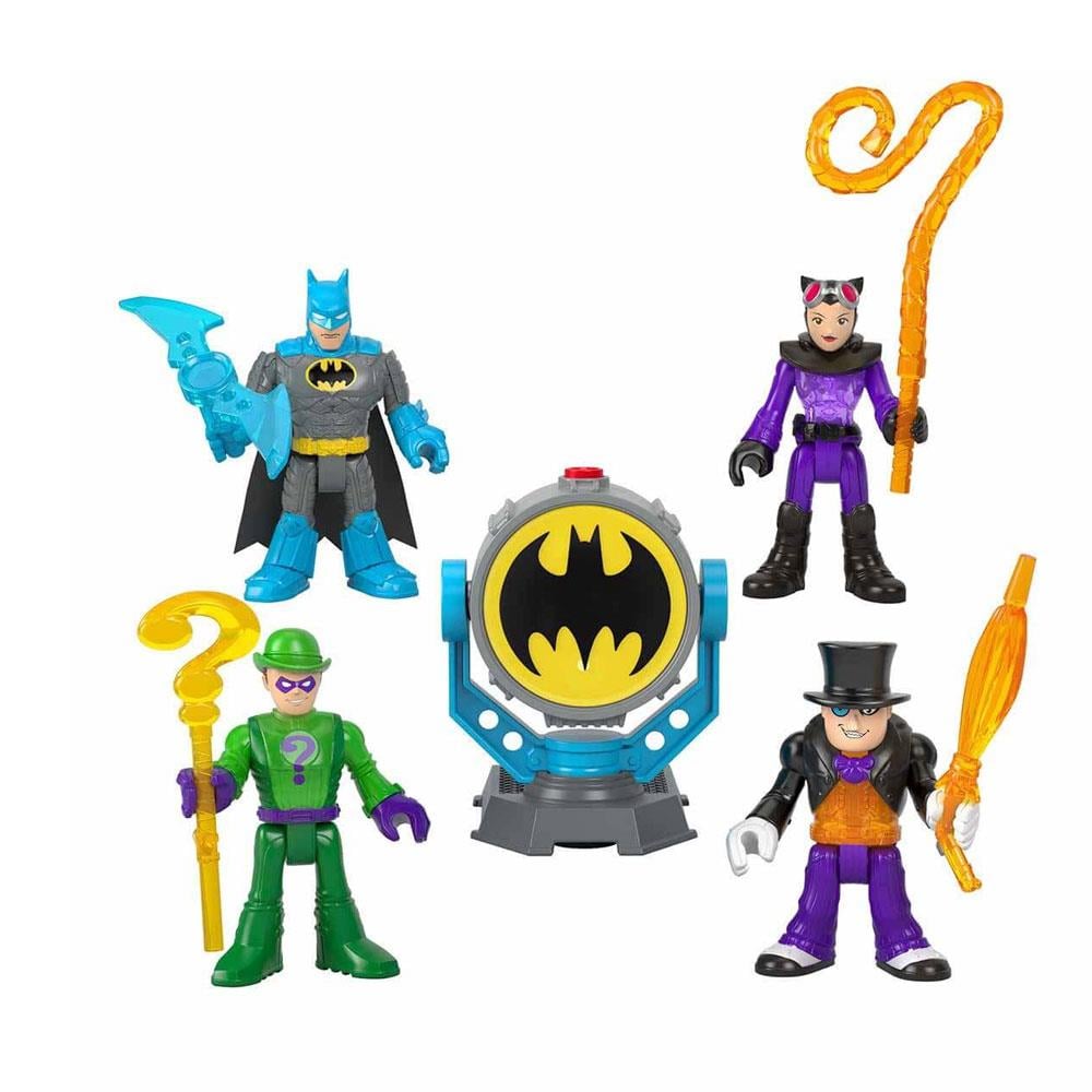 Imaginext DC Super Friends Bat-Tech Bat-Signal Figür Seti HFD47 Imaginext HFD47