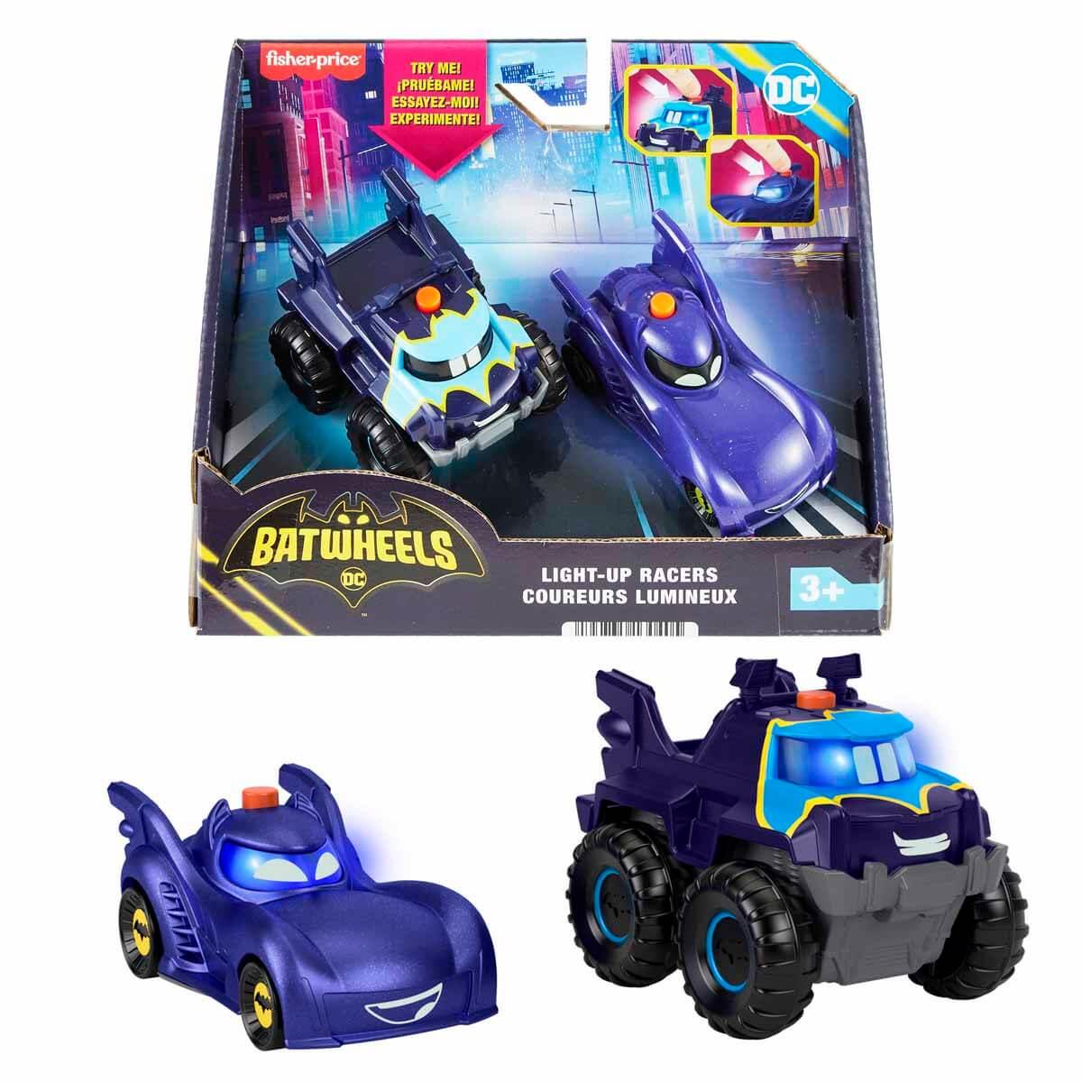 Fisher Price Batwheels Işıklı Yarışçılar Bam & Buff 2’li Paket HML25 Fisher Price HML25