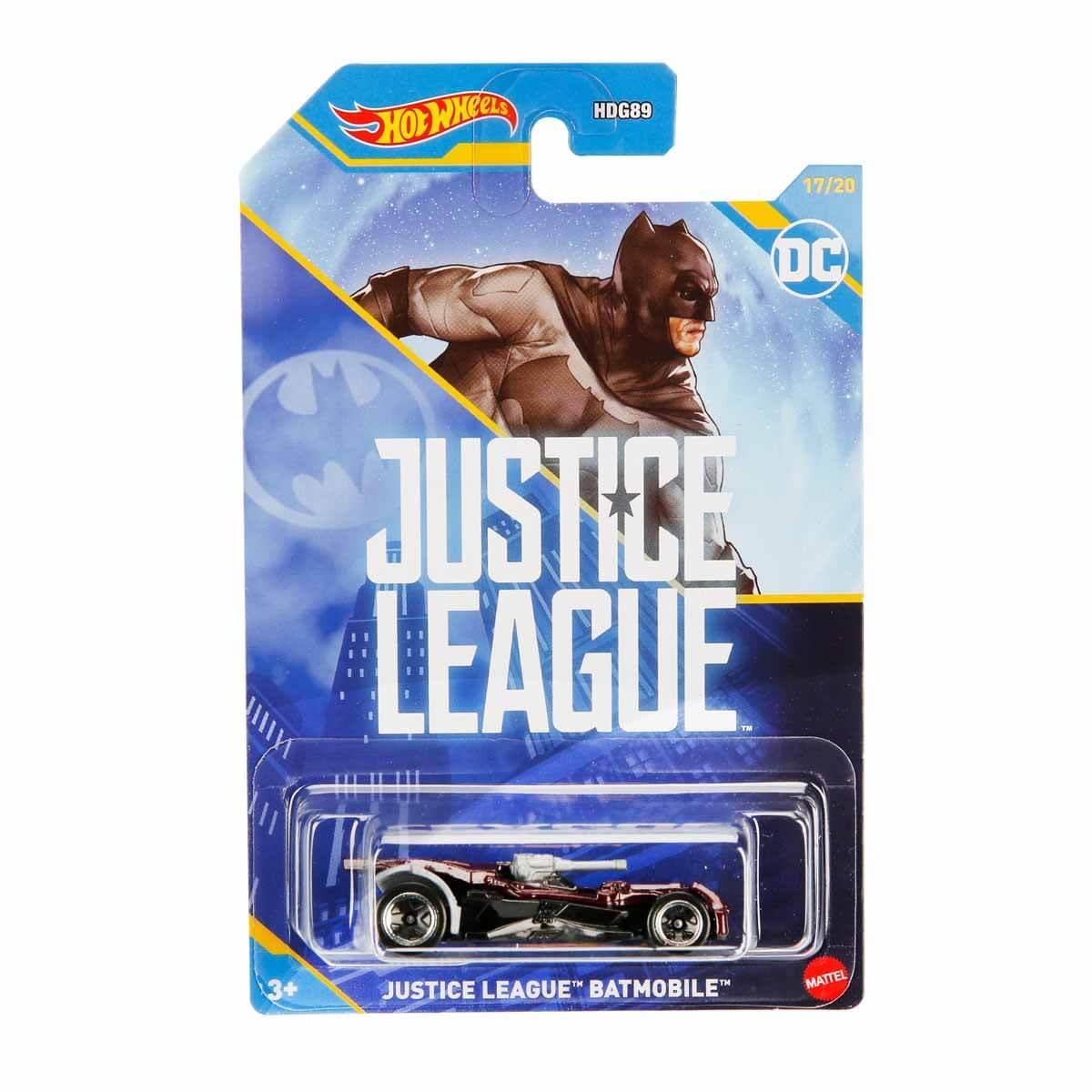 HW Batman Justice League Batmobile HDG89-HRW27 Hot Wheels HRW27