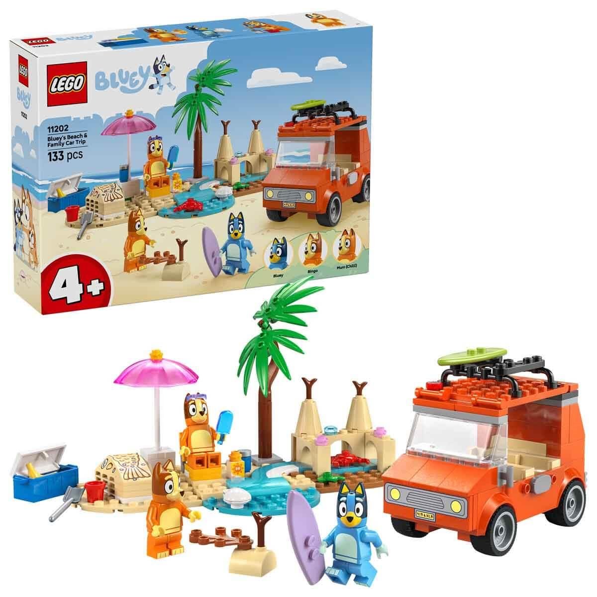 LEGO BLUEY: BLUEY’NIN AILECE PLAJ GEZISI 11202 Diğer LED11202