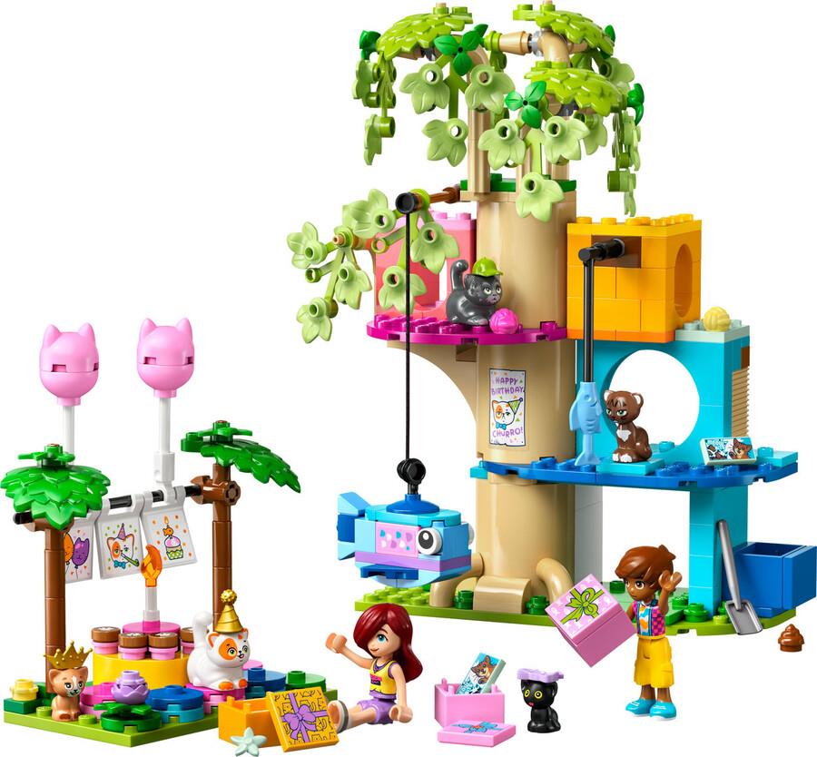 LEGO FRIENDS KEDI DOGUM GUNU PARTISI VE AGAC EV 42666 Diğer LGF42666