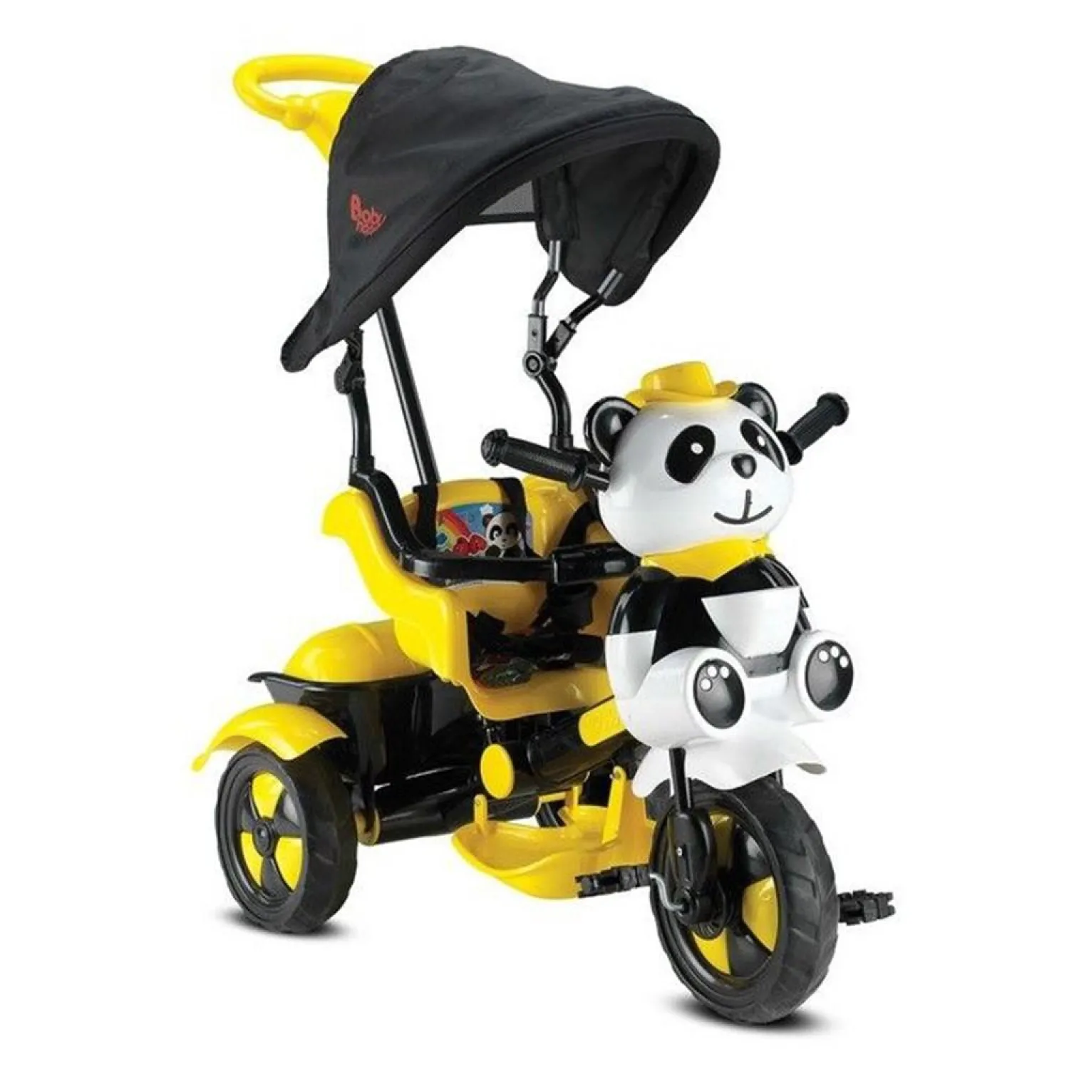 BABYHOPE LITTLE PANDA KONTROLLU BISIKLET SARI Diğer 127 LTP S