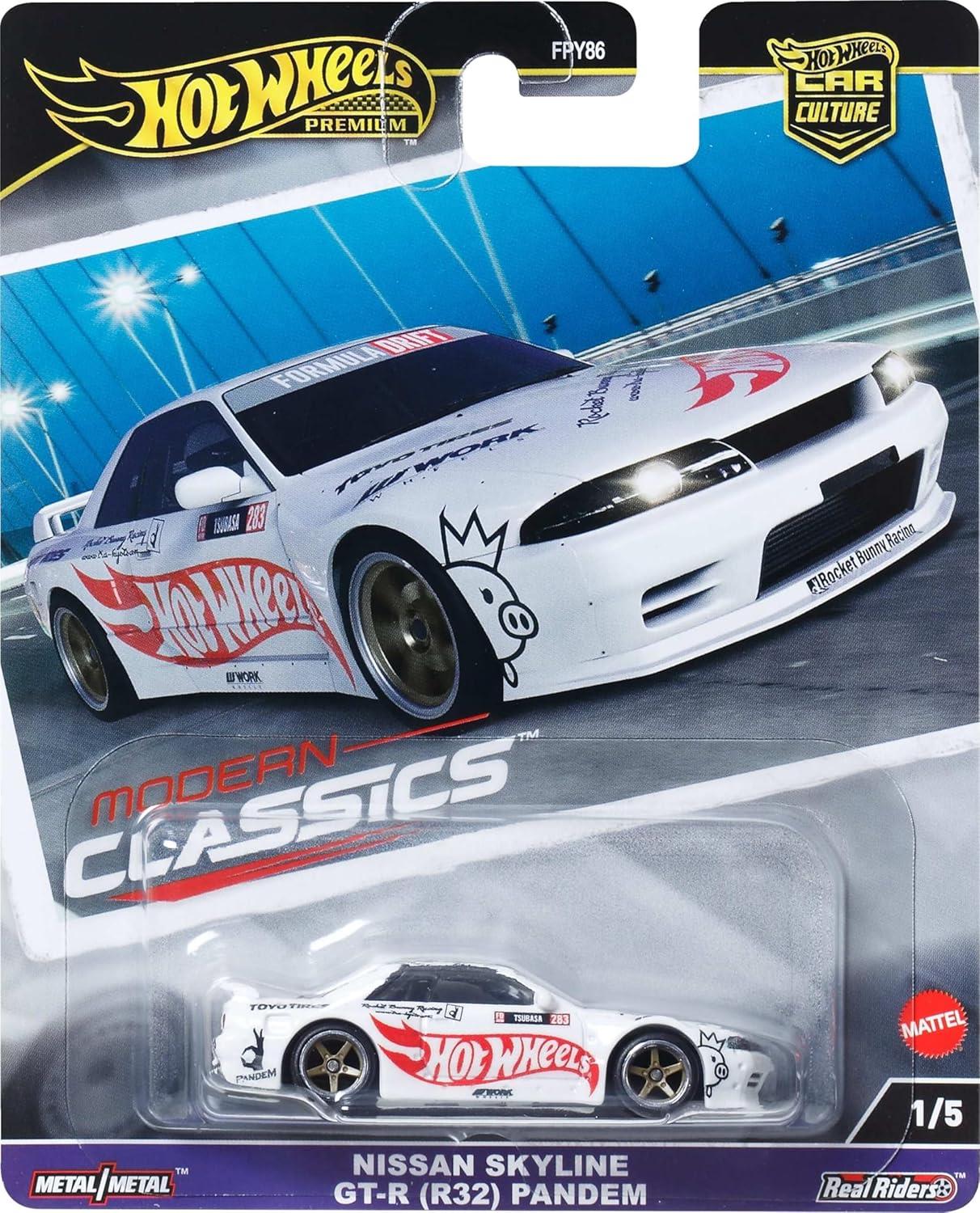Hot Wheels Premium Car Culture Skyline GT-R R32 Pandem FPY86-HRV68 Hot Wheels HRV68