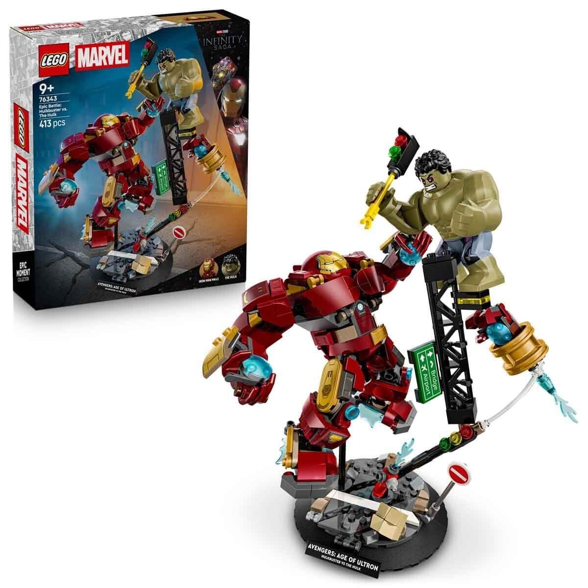 LEGO MARVEL EFSANEVI SAVAS: HULKBUSTER HULKA KARSI 76343 Diğer LSS76343