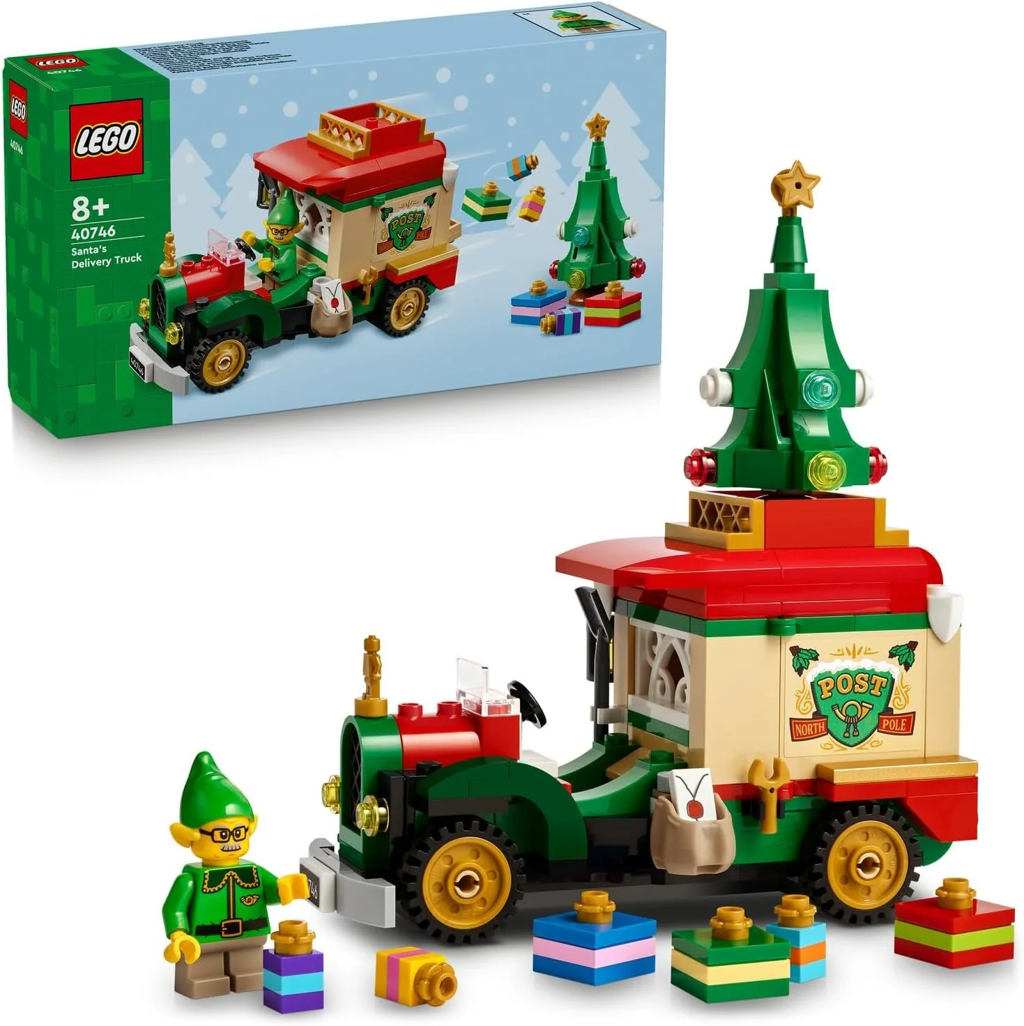 LEGO NOEL BABANIN DAGITIM KAMYONU 40746 Diğer LIC40746