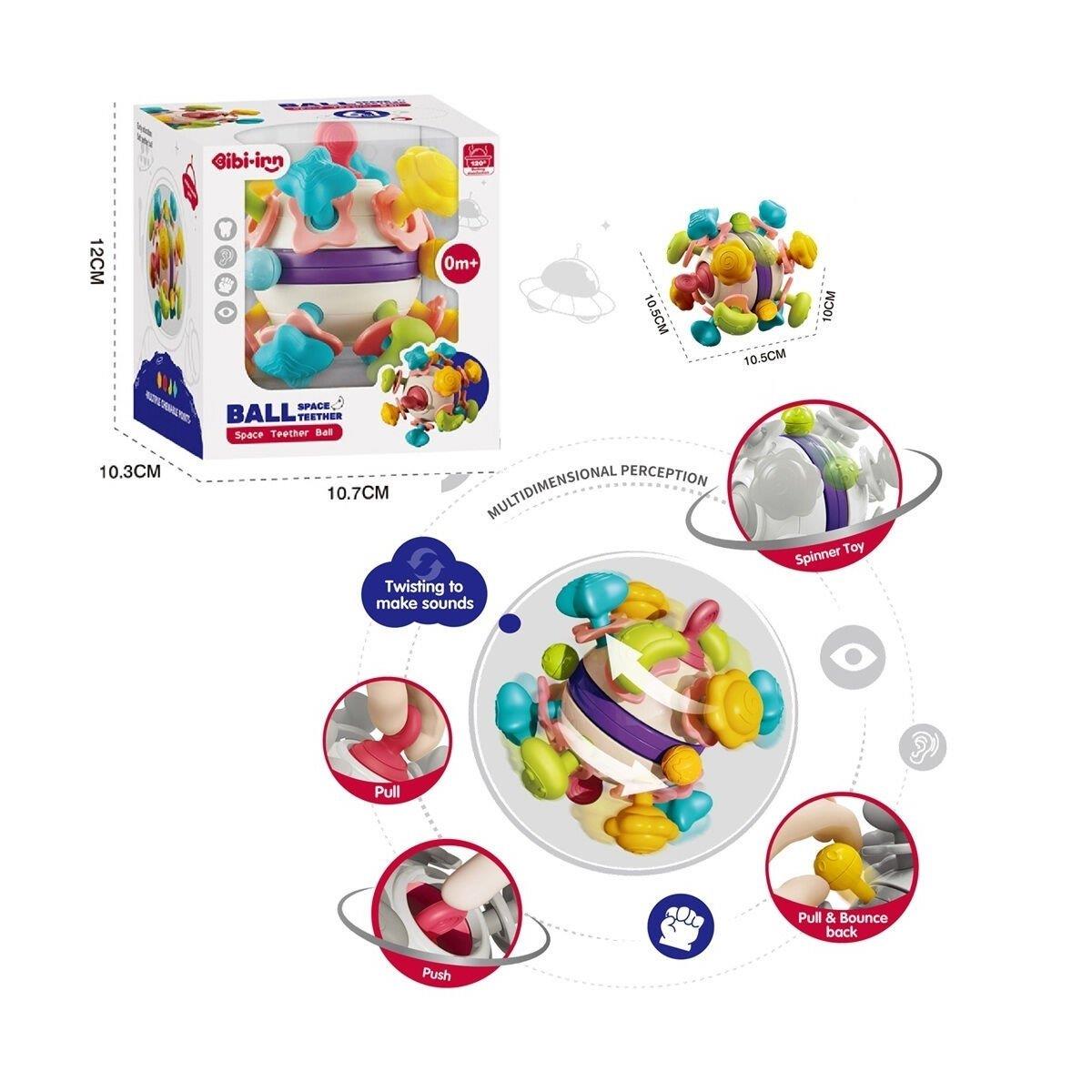 VARDEM 6 IN 1 DIS KASIYICILI BEBEK TOPU Diğer BIB 6034