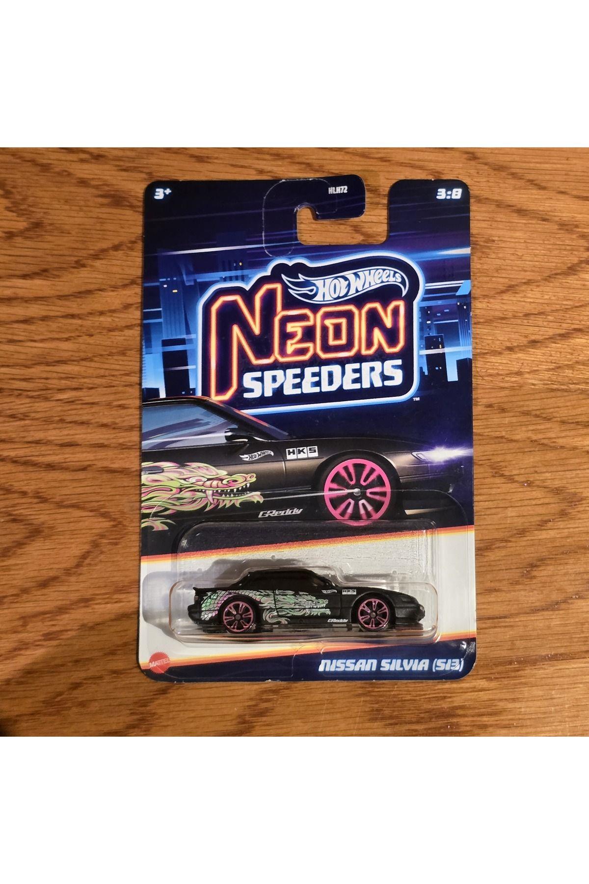 HOT WHEELS NEON SPEEDER ARABALAR NISSAN SILVIA(S13) HLH72-JBY94 Diğer JBY94