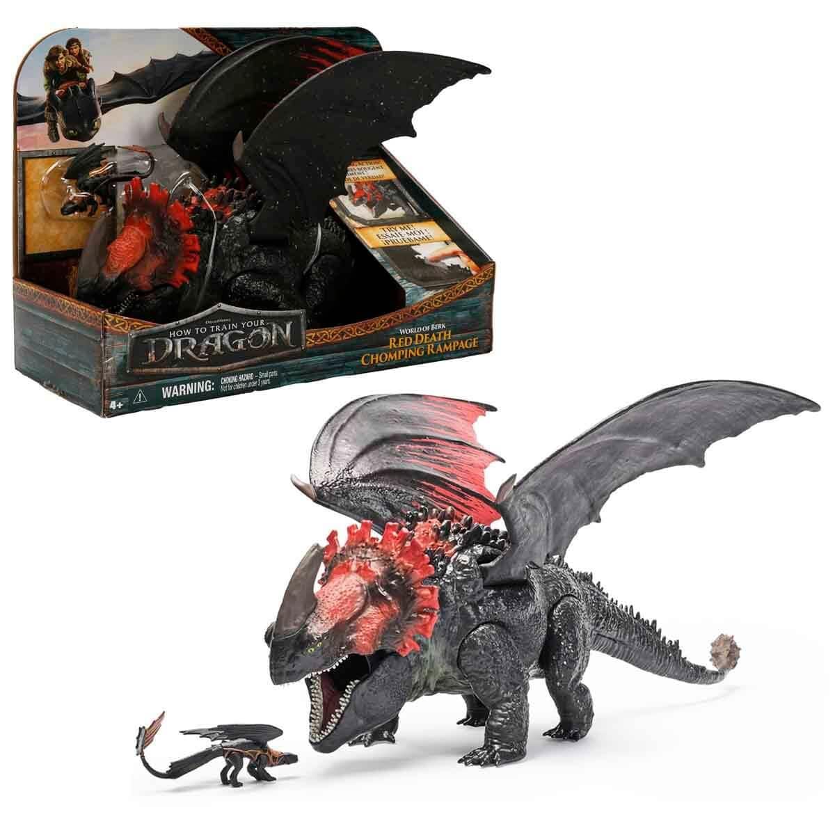 SPIN MASTER VIKIGN & DRAGON DREAMWORKS RED DEATH CHOMP 6072650 Diğer SPM 6072650