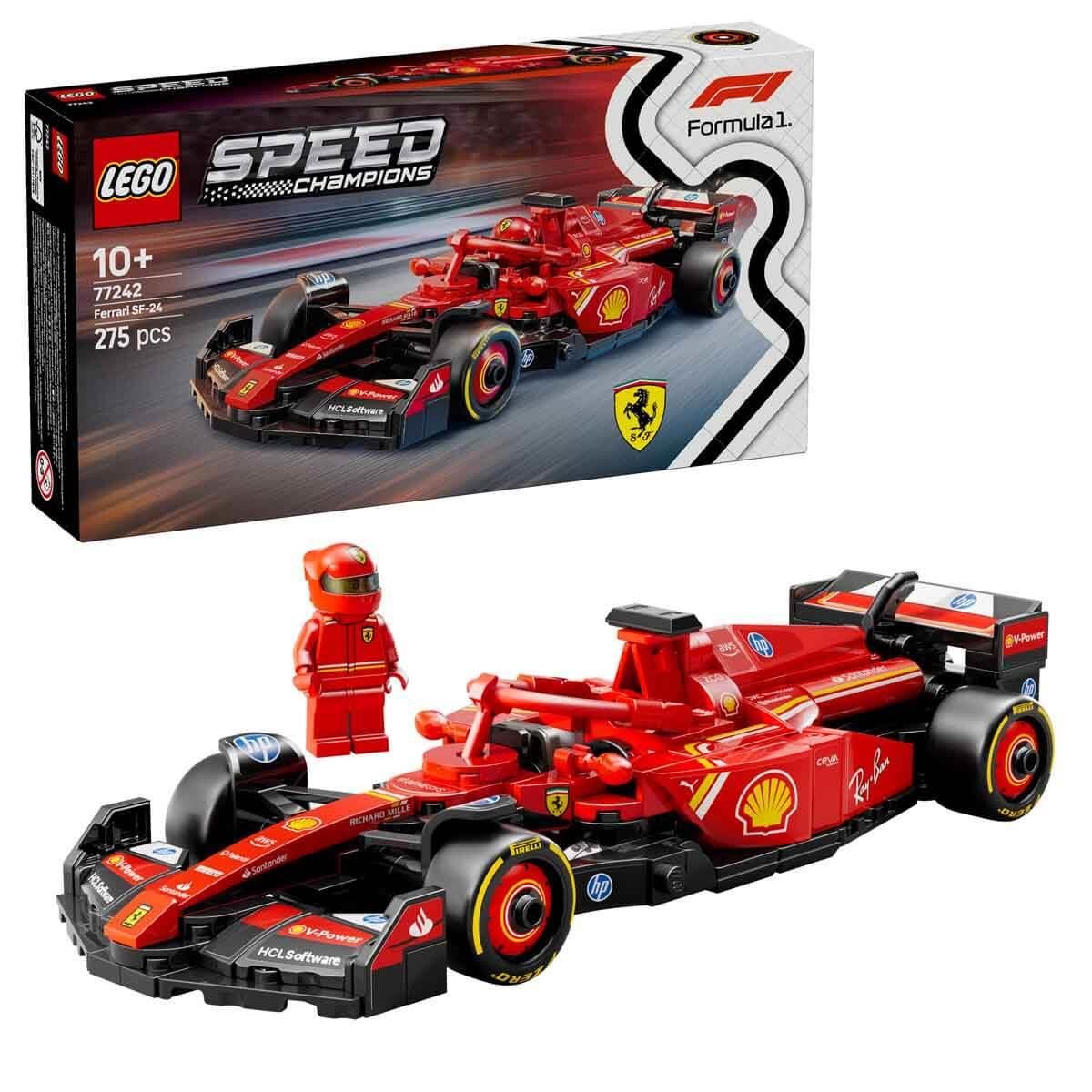 LEGO SPEED CHAMPIONS FERRARI SF-24 F1 YARIS ARABASI 77242 Diğer LSR77242